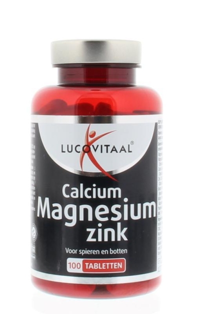 Foto van Lucovitaal calcium magnesium zink 100tab via drogist