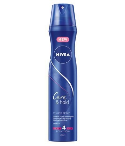 Nivea hair spray care hold 250ml  drogist