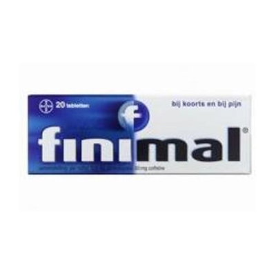 Foto van Finimal tabletten 500mg 20st via drogist