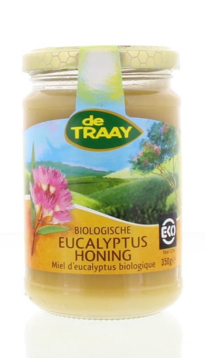 Traay eucalyptus honing creme bio 350g  drogist