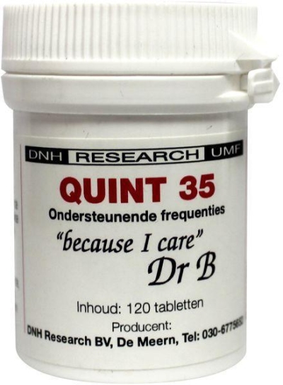Foto van Dnh research quint 35 140 tabletten via drogist