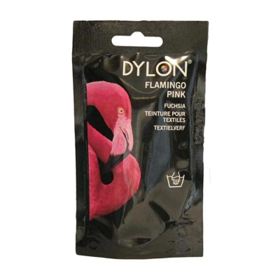 Foto van Dylon textielverf flamingo pink 29 50g via drogist