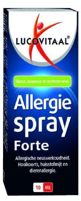 Foto van Lucovitaal allergie spray forte 10ml via drogist