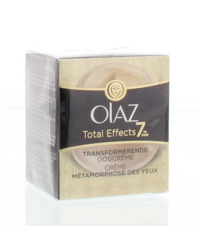 Foto van Olaz total effects 7-in-1 transformerende oogcrème 15ml via drogist