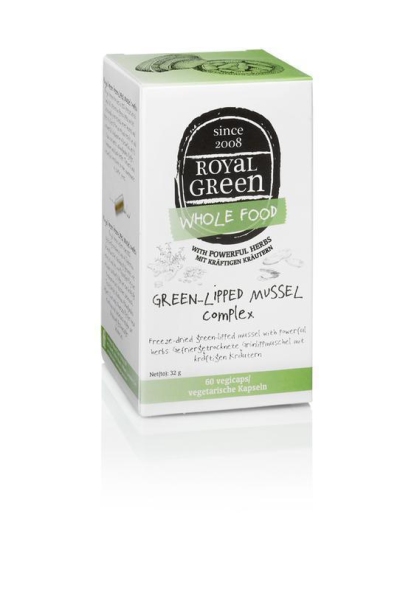 Foto van Royal green groenlipmossel 60cp via drogist