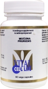 Vital cell life mucuna pruriens 60cap  drogist