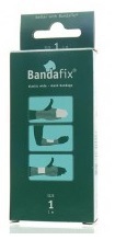 Foto van Bandafix elastisch netverband katoen hand/onderarm/pols nr.1 25mt via drogist