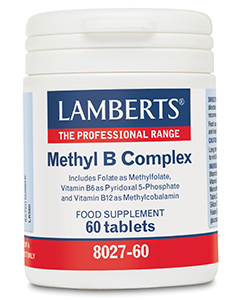 Foto van Lamberts methyl b complex 60tb via drogist