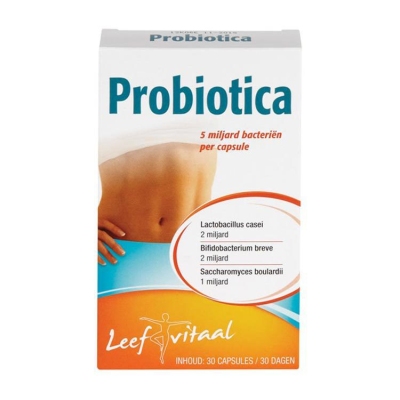 Foto van Leef vitaal probiotica darmbalans 30cap via drogist