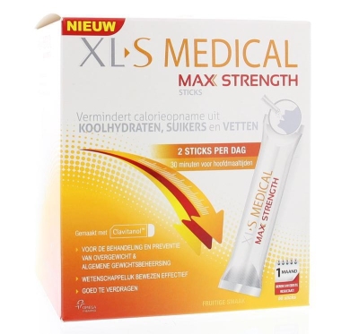 Foto van Xl-s medical max strength sticks 60st via drogist