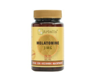 Foto van Artelle melatonine 3 mg 60tb via drogist