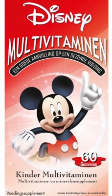 Foto van Disney multivit gummies mickey 60st via drogist