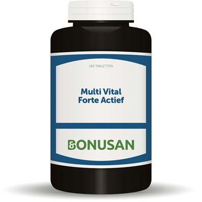 Bonusan multi vital forte actief 180tb  drogist