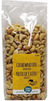 Foto van Terrasana cashewnoten geroosterd zonder zout 750g via drogist