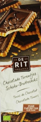 Foto van De rit chocolade torentje 150g via drogist