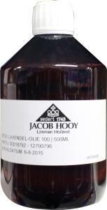 Foto van Jacob hooy lavendel olie 500ml via drogist