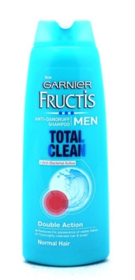 Foto van Fructis total clean shampoo men 250ml via drogist