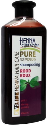 Evi line shampoo rood henna cure & care 400ml  drogist
