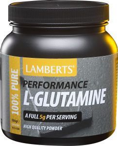 Lamberts l-glutamine poeder (performance) 500g  drogist