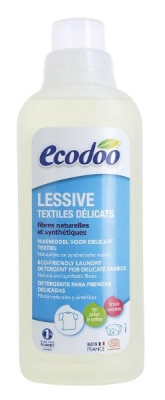 Foto van Ecodoo wasmiddel delicate stof 750ml via drogist