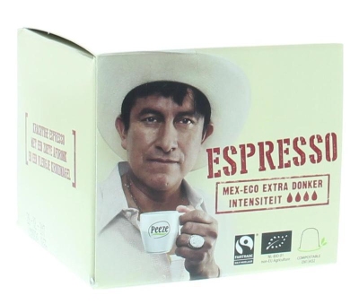 Foto van Peeze espresso koffie capsules 10st via drogist