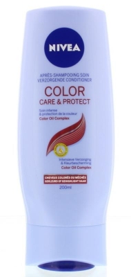 Foto van Nivea cremespoeling color protect 200ml via drogist
