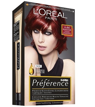 Foto van L'oréal paris feria preference 4.66 pure ruby power verp. via drogist