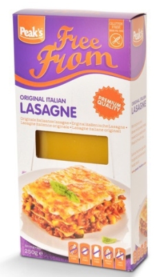Peaks free lasagne 250gr  drogist