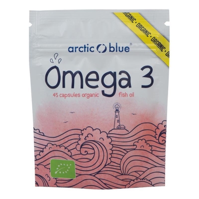 Foto van Arctic blue omega 3 biologische forelolie 250g via drogist