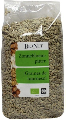 Foto van Bionut bionut zonnebloempitten 1kg via drogist