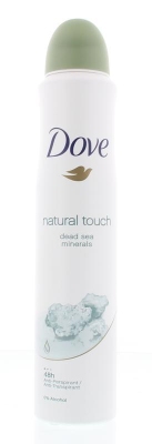 Foto van Dove deodorant spray natural touch actie 200ml via drogist