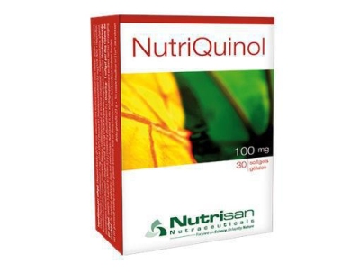Foto van Nutrisan nutriquinol 100 mg 30sft via drogist