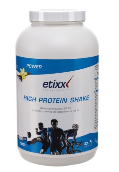 Etixx power shake high protein vanille 1kg  drogist