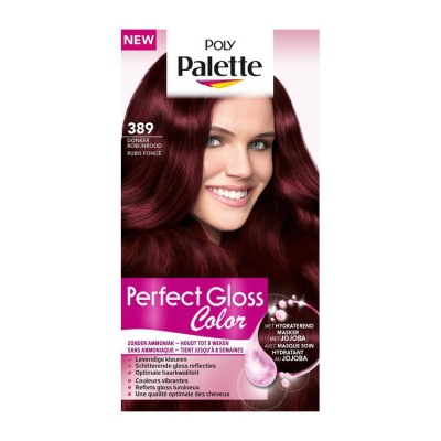 Foto van Poly palette perfect gloss 389 donker robijnrood 1st via drogist