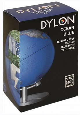 Dylon textielverf 26 ocean blue 350g  drogist