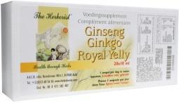 Herborist ginseng ginkgo royal jelly 10 ml 20x10  drogist