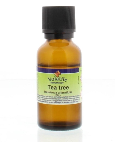 Foto van Volatile tea tree bio 25ml via drogist