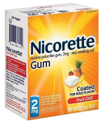 Nicorette nicotinekauwgom 2mg fresh fruit 30st  drogist