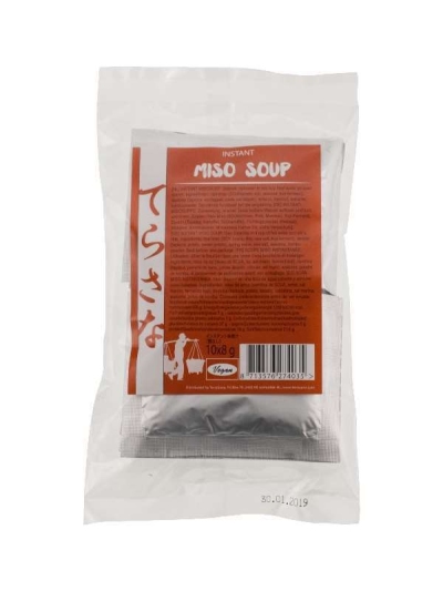 Foto van Terrasana instant miso soep 10x8g via drogist