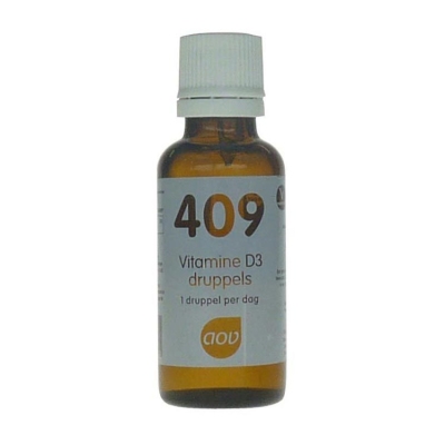 Aov 409 vitamine d3 druppels 25mcg 15ml  drogist