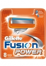 Foto van Gillette fusion power scheermesjes 8 stuks via drogist