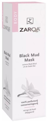 Foto van Zarqa masker black mud 150ml via drogist