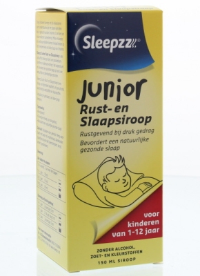 Foto van Sleepzz rust en slaapsiroop junior 150ml via drogist