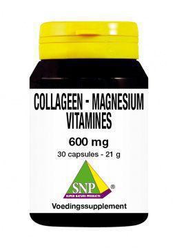 Foto van Snp collageen magnesium vitamines 30ca via drogist