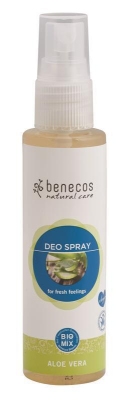 Foto van Benecos deodorant spray aloe vera 75ml via drogist