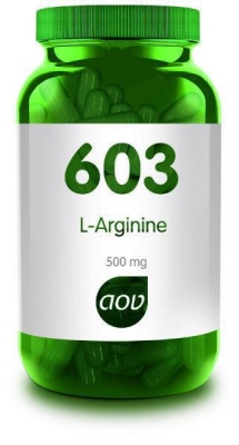 Aov 603 l-arginine 500 mg 90vcap  drogist