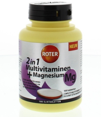 Roter multivitamines 188 mg magnesium 100tb  drogist