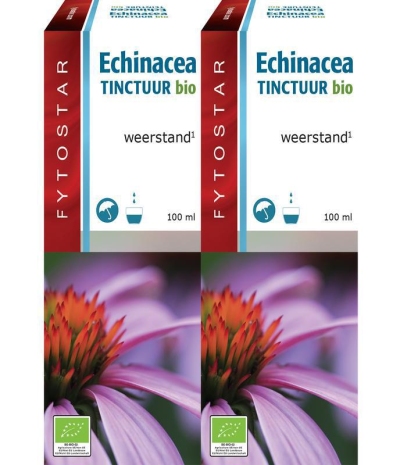 Foto van Fytostar echinacea druppel 100 ml 2x100 via drogist