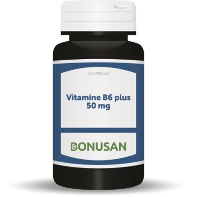 Bonusan vitamine b6 50 mg plus 60cap  drogist