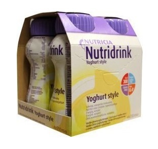 Nutridrink yoghurt vanille/citroen 4x200  drogist